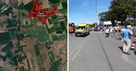 Dramatyczne sceny podczas wyścigu. Jest wielu poszkodowanych