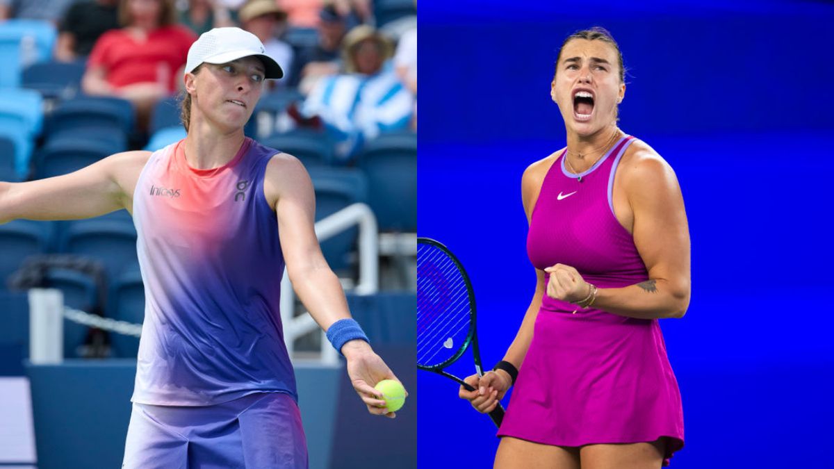 Getty Images / Shelley Lipton/Icon Sportswire via Getty Images i Robert Prange / Na zdjęciu: Iga Świątek i Aryna Sabalenka