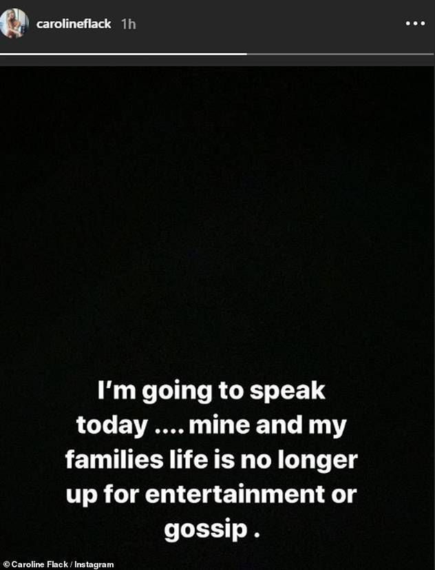 Caroline Flack - ostatnia informacja na Instastotry