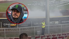 Żużel. Chwile grozy w Ostrowie. Ratowniczka odciągnęła Woffindena od płonącego motocykla