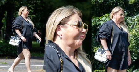 Katarzyna Niezgoda ODSŁANIA NOGI w przydługiej koszuli i dodatkach od Chanel. Małżeństwo jej służy? (ZDJĘCIA)
