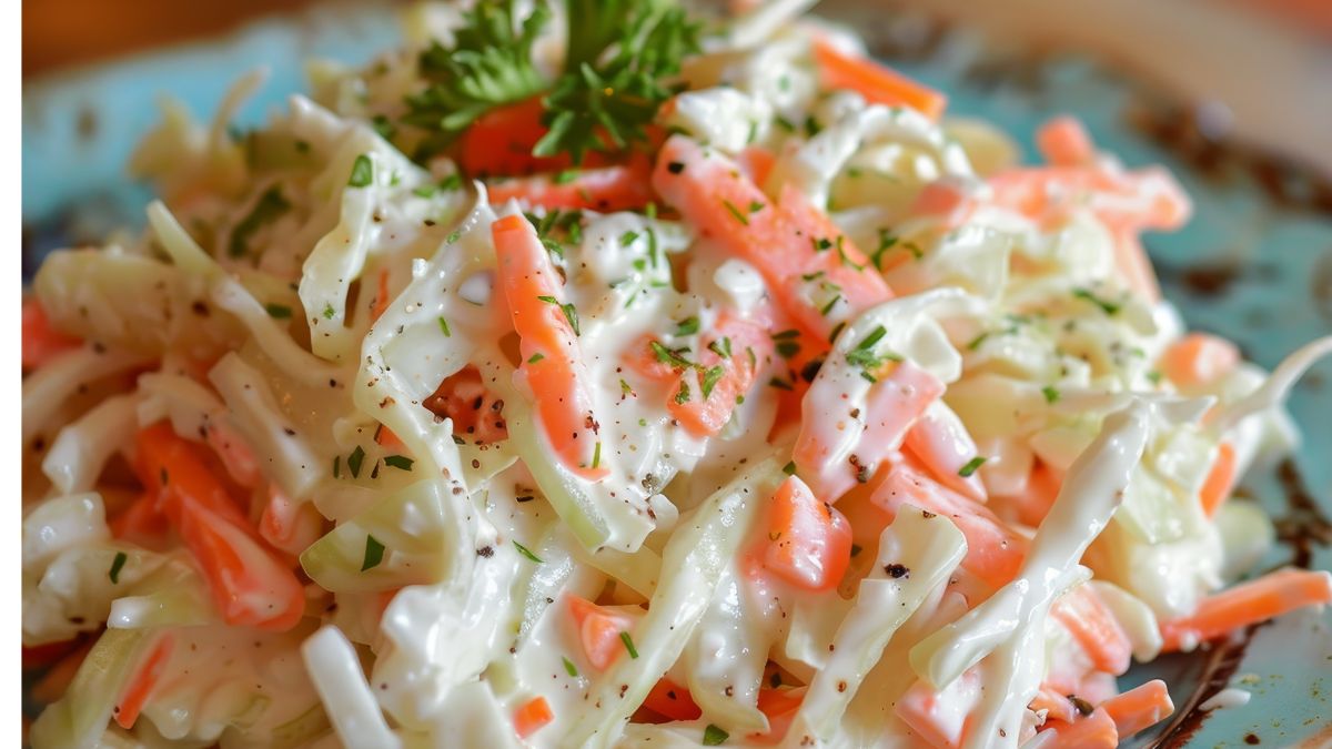 Chrupiąca surówka z kalarepem