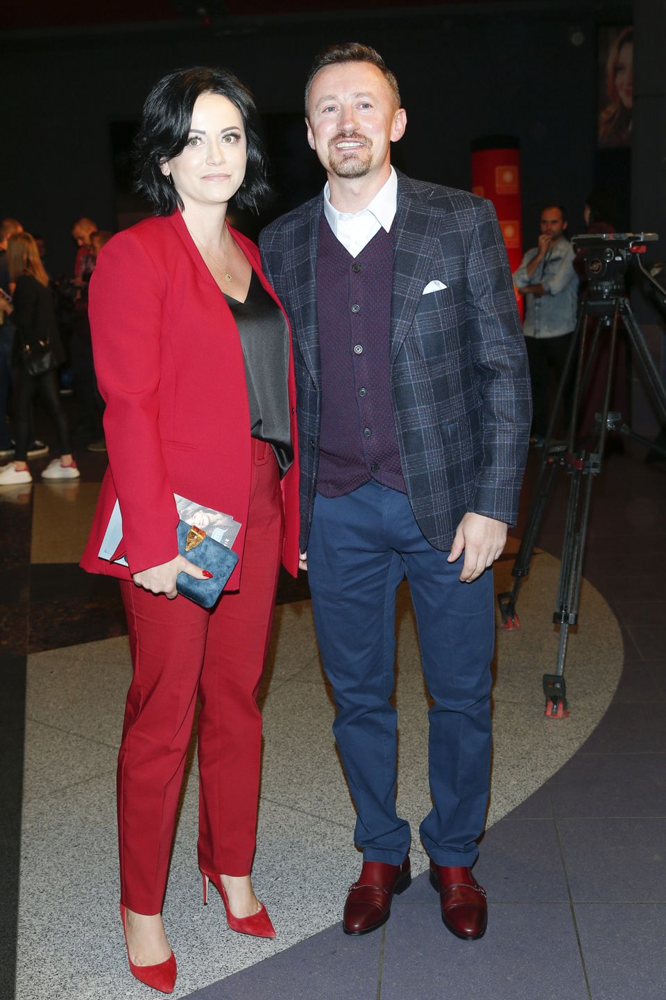 Izabela Małysz z mężem, Adamem Małyszem 