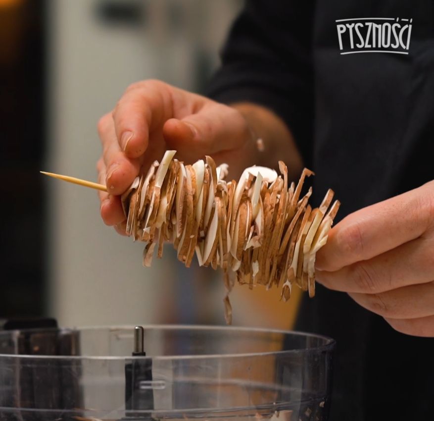 Mushroom skewers