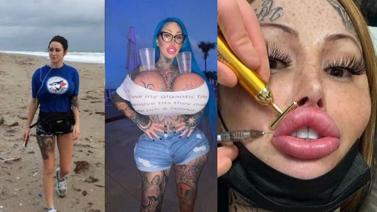 Uzależniona od operacji influencerka Maria Magdalena chwali się metamorfozą i dumnie ogłasza, że ma "najgrubszą pochwę na świecie"