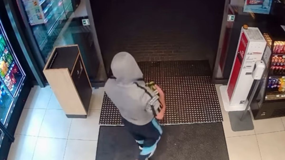 Policjanci pokazali nagranie ze złodziejem