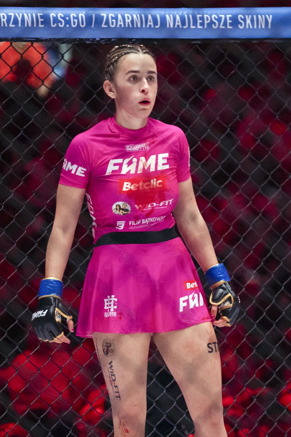 Laluna Unique i jej SKWASZONY NOS przegrywają walkę na Fame MMA