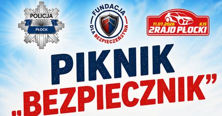 Pokazy Policji, Straży Pożarnej i nauka pierwszej pomocy. Piknik "BEZPIECZNIK" już w sobotę