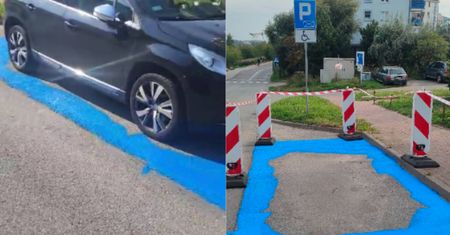 Spójrzcie, jak namalowali w Gdańsku kopertę. Sieć obiegły zdjęcia