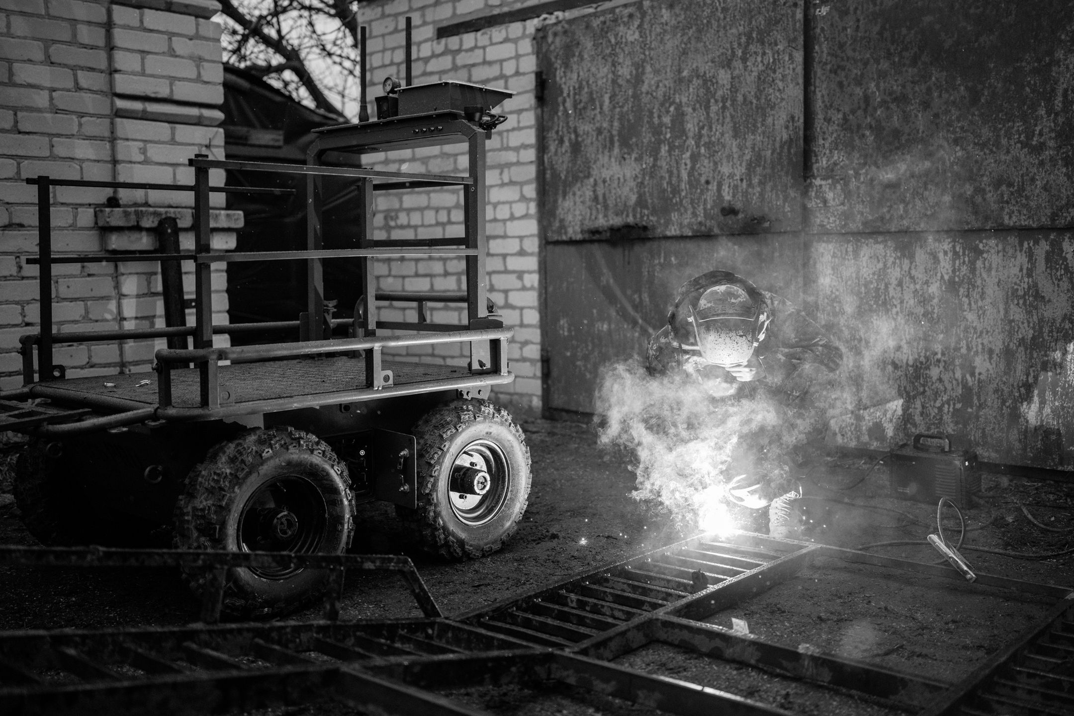 Piechota w pobliżu Pokrowska