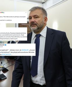 "Nie bawi się w tańcu". Fala komentarzy po wystąpieniu Żurka