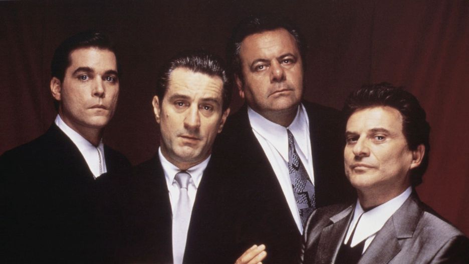 Paul Sorvino z "chłopcami z ferajny"
