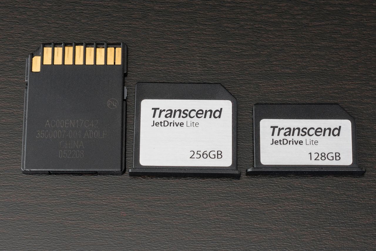 Transcend JetDrive Lite – karty pamięci tylko dla MacBooków