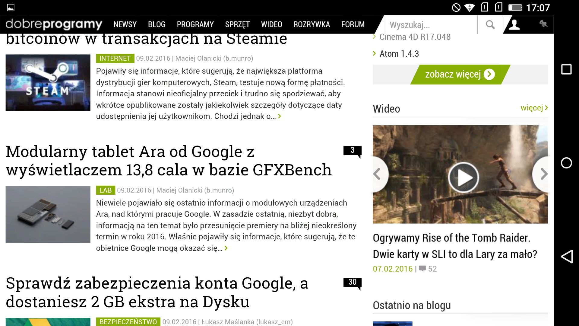 Lenovo PHAB Plus: test 6,8-calowego phabletu, nie idealnego, ale solidnego 12