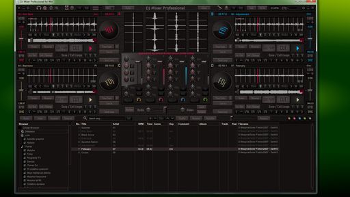 DJ Mixer Professional