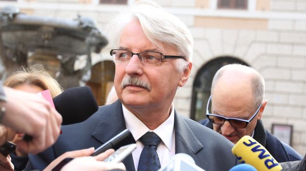 Minister spraw zagranicznych Witold Waszczykowski
