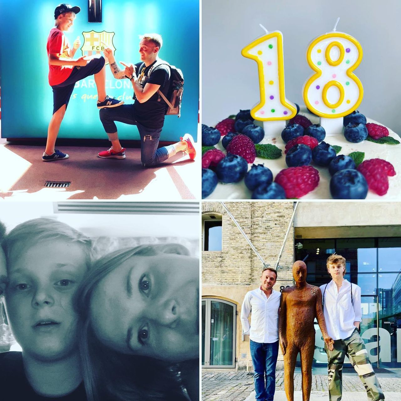 Mateusz Gessler - 18. urodziny syna, Instagram