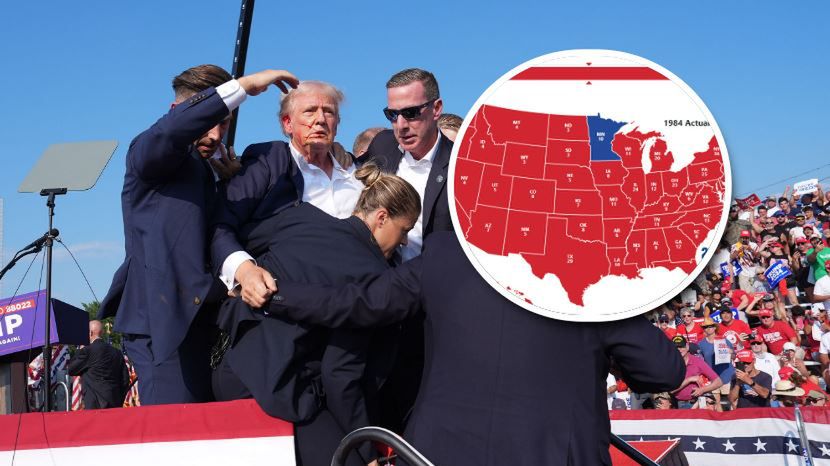 Zamach na Donalda Trumpa wywołał nowe spekulacje na temat jego szans wyborczych