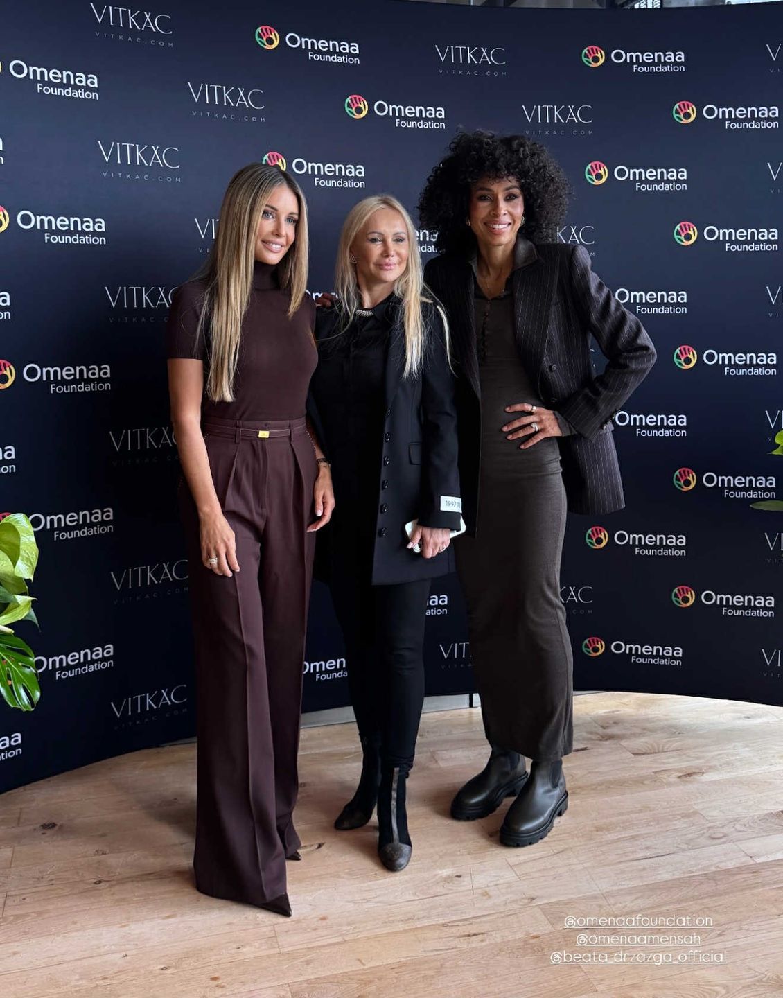 Małgorzata Rozenek i Omenaa Mensah