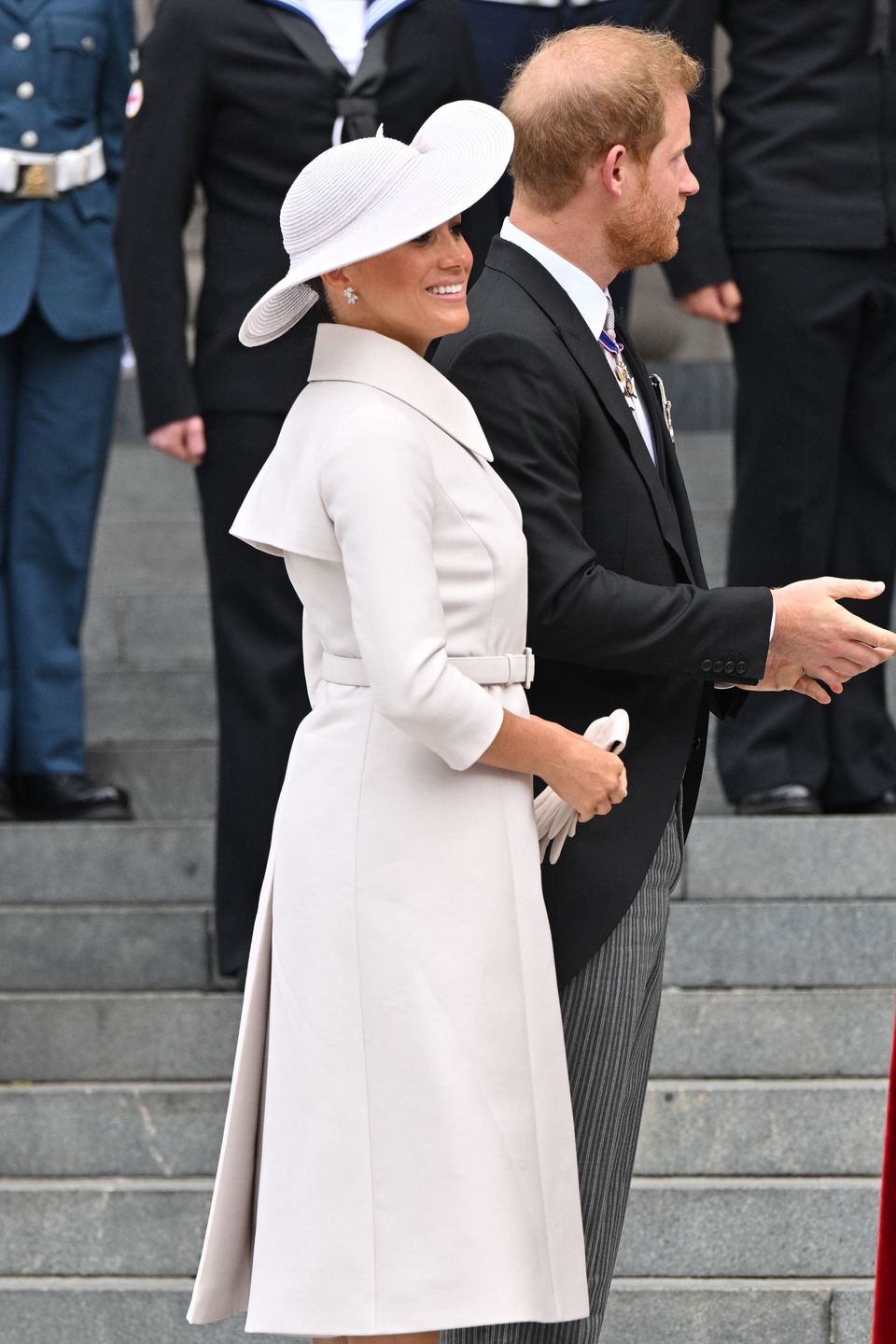 Meghan Markle i książę Harry celebrują platynowy jubileusz królowej w Londynie 