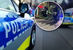 Wjechał kombajnem do miasta. Zablokował ulicę w centrum na 2 godziny