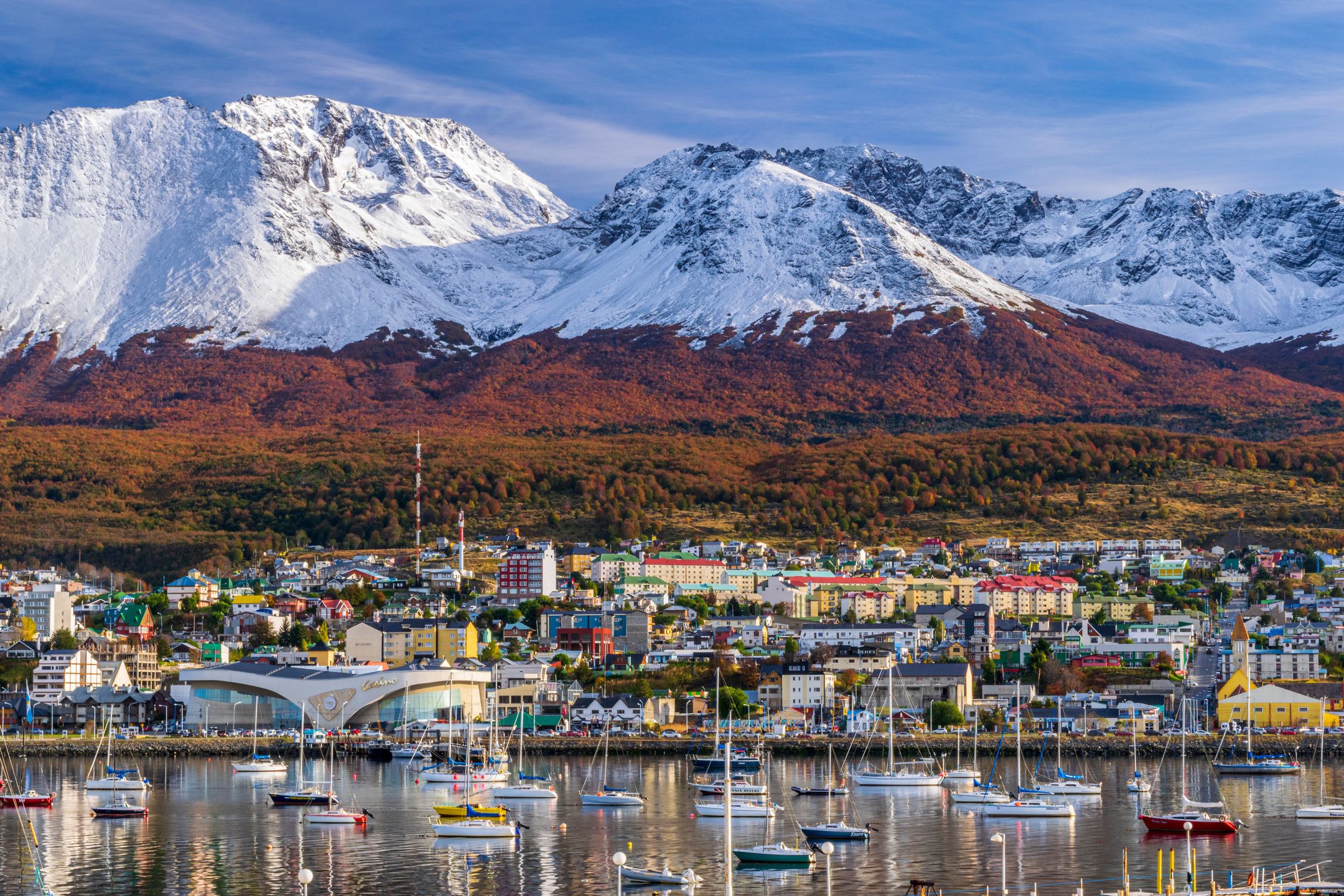 Ushuaia zachwyca niesamowitym położeniem