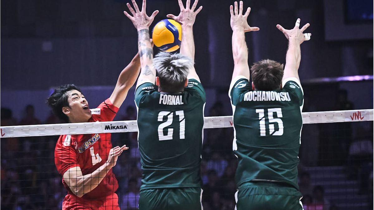  Polska wygrała z Japonią 3:0 w ćwierćfinale Ligi Narodów