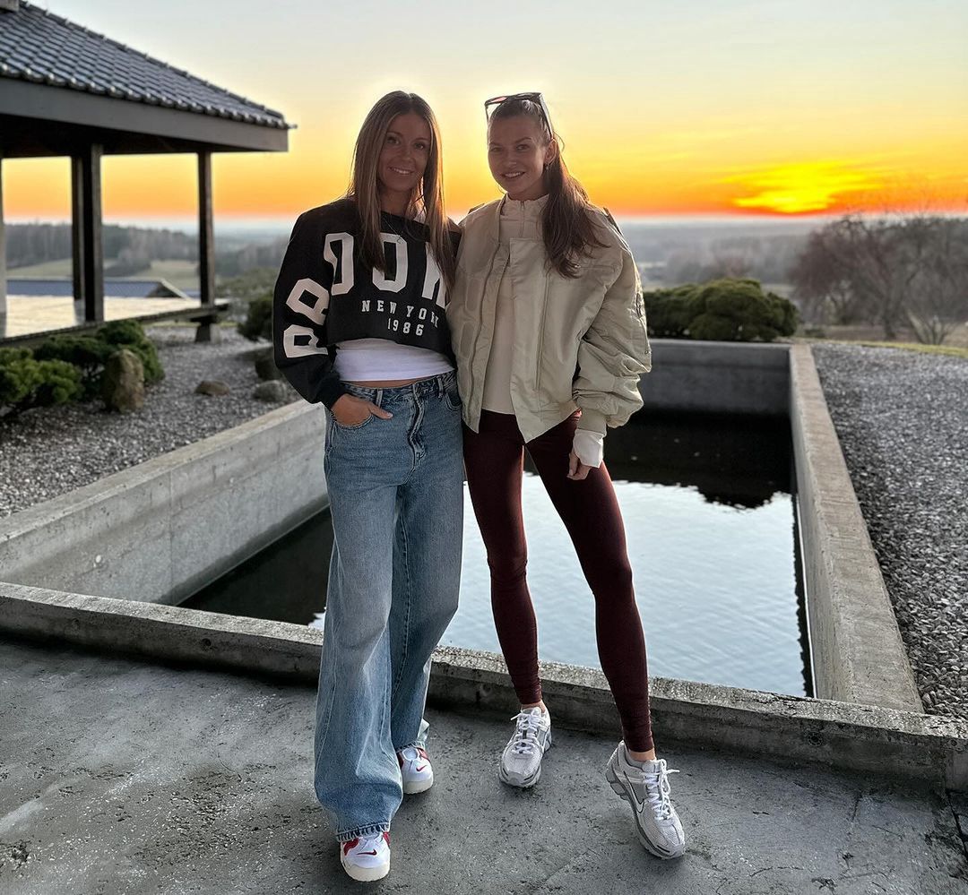 Anna Lewandowska i Małgorzata Rozenek-Majdan