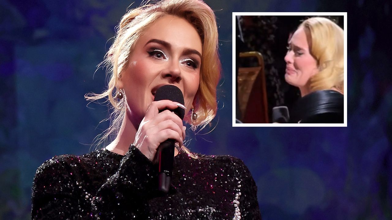 Adele przerwała koncert i zalała się łzami. Nagranie błyskawicznie obiegło sieć [WIDEO]