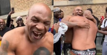 "Bójka" na ulicy. W roli głównej Mike Tyson