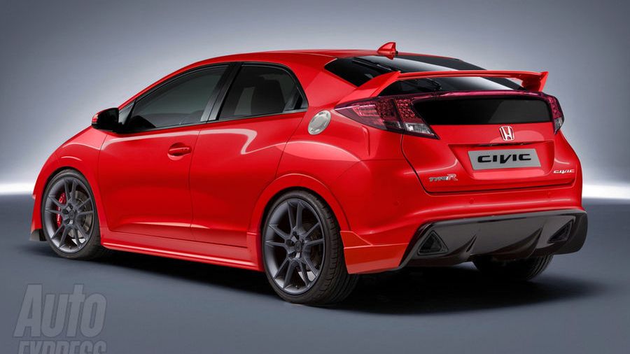 2015 Honda Civic Type R – nieoficjalna wizualizacja (autor: Poblete via Auto Express)