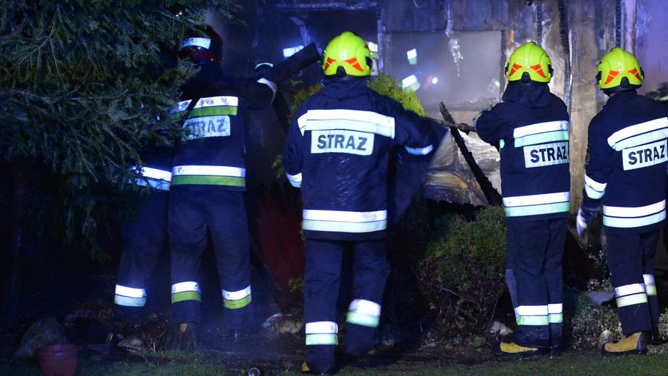 Pożar w Bartnikach. Spłonęła obora