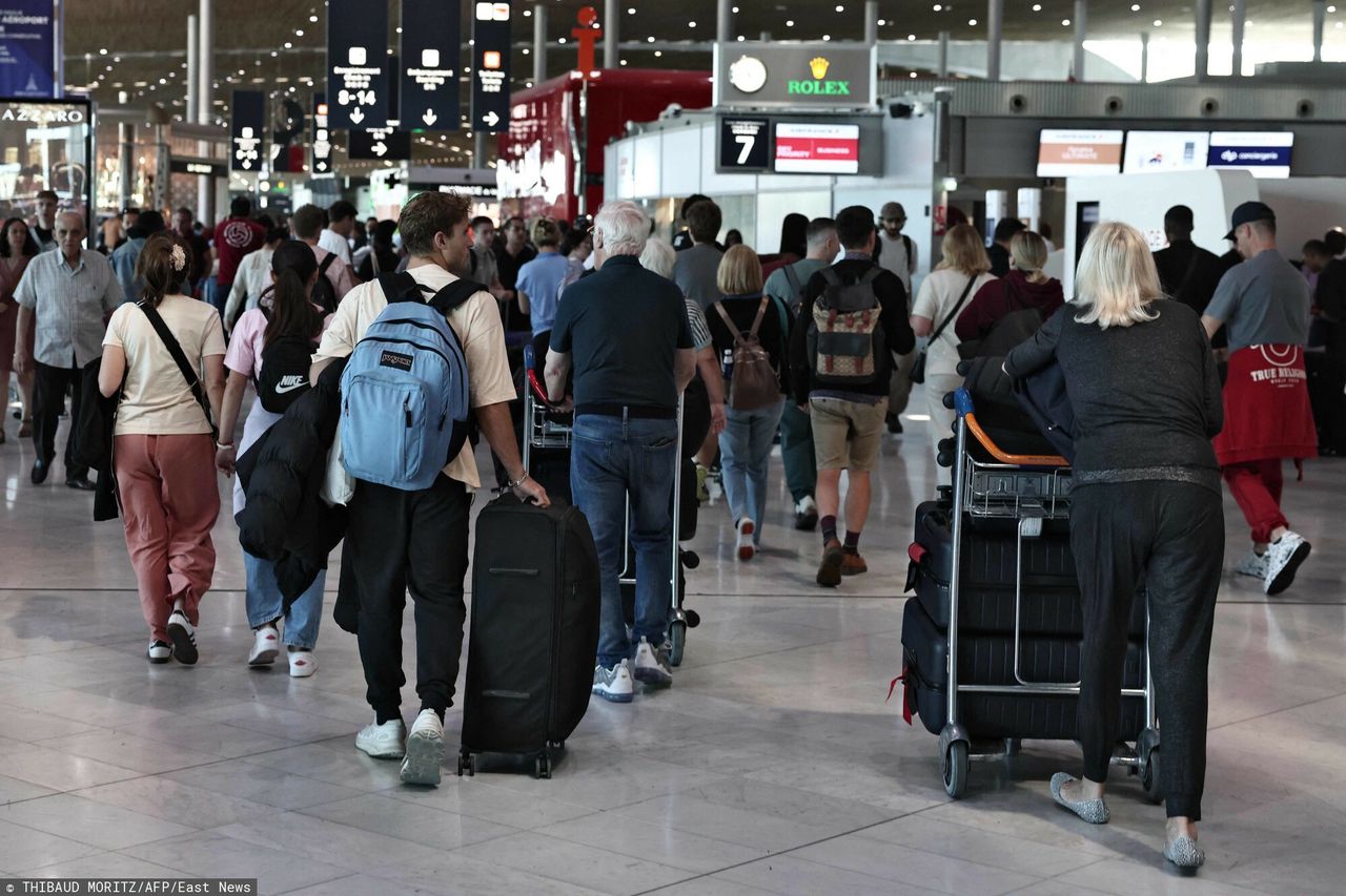Paraliż lotów na samym początku wakacji