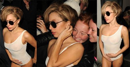 Gaga w PRZEŚWITUJĄCYM kostiumie! POKAŻE WSZYSTKO? (FOTO)