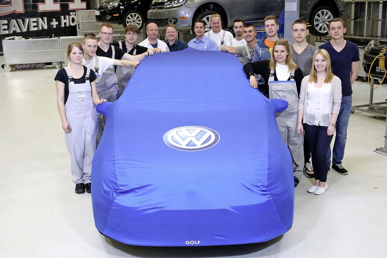 Specjalny Volkswagen Golf GTI stworzony przez praktykantów