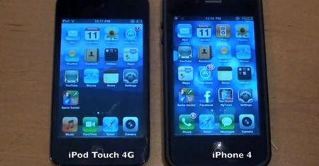 iPhone 4 czy iPod Touch 4G - porównanie prędkości [wideo]