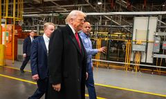 To jemu Trump pokazał środkowy palec