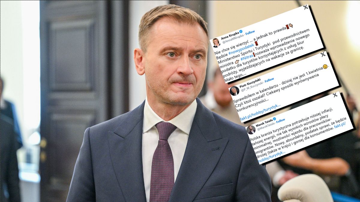 Opłata turystyczna. Pomysł Sławomira Nitrasa wywołał lawinę kome