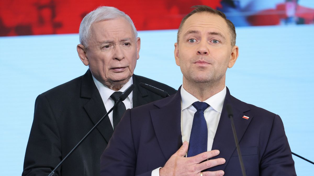 Jaroslaw Kaczyński i Karol Nawrocki
