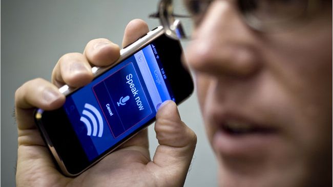 Głosowe wyszukiwanie w Google przy użyciu iPhone'a 1