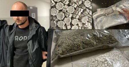 Tabletki extazy „chupa-chups”. Policjanci z Lublina zatrzymali 34-latka i przejęli narkotyki warte co najmniej 5 mln zł