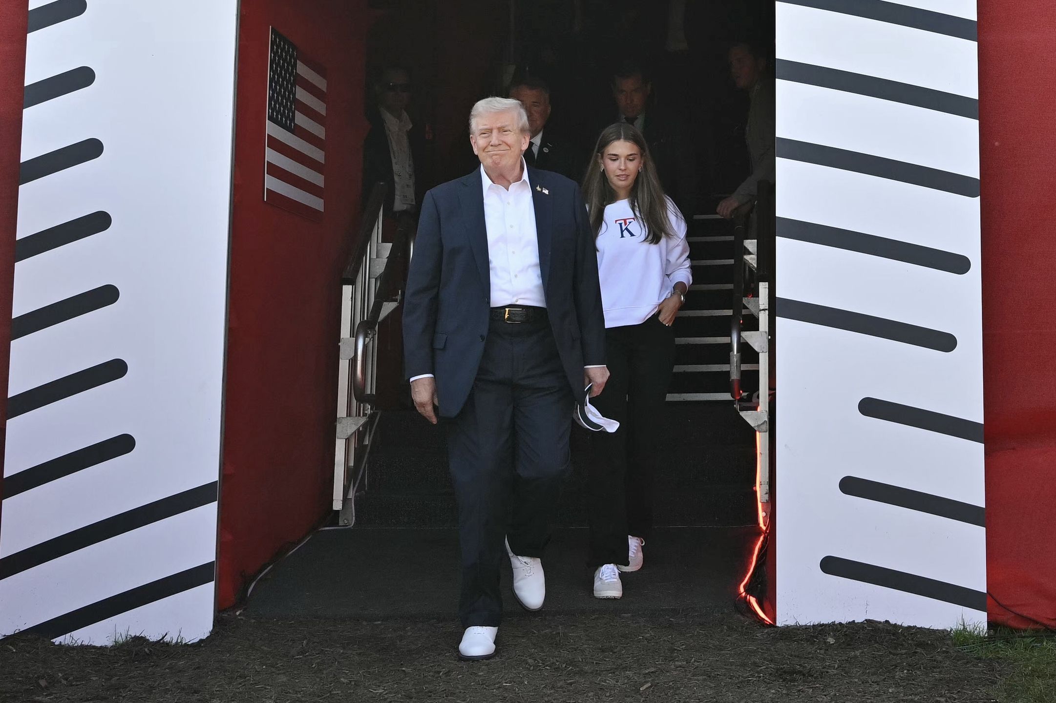 Donald Trump i Kai Trump