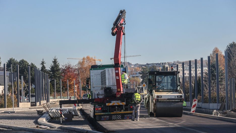 Tak powstaje ważny łącznik ulicy Wieniawskiego z aleją Krzyżanowskiego w Rzeszowie
