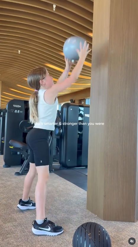 Trening Klary Lewandowskiej