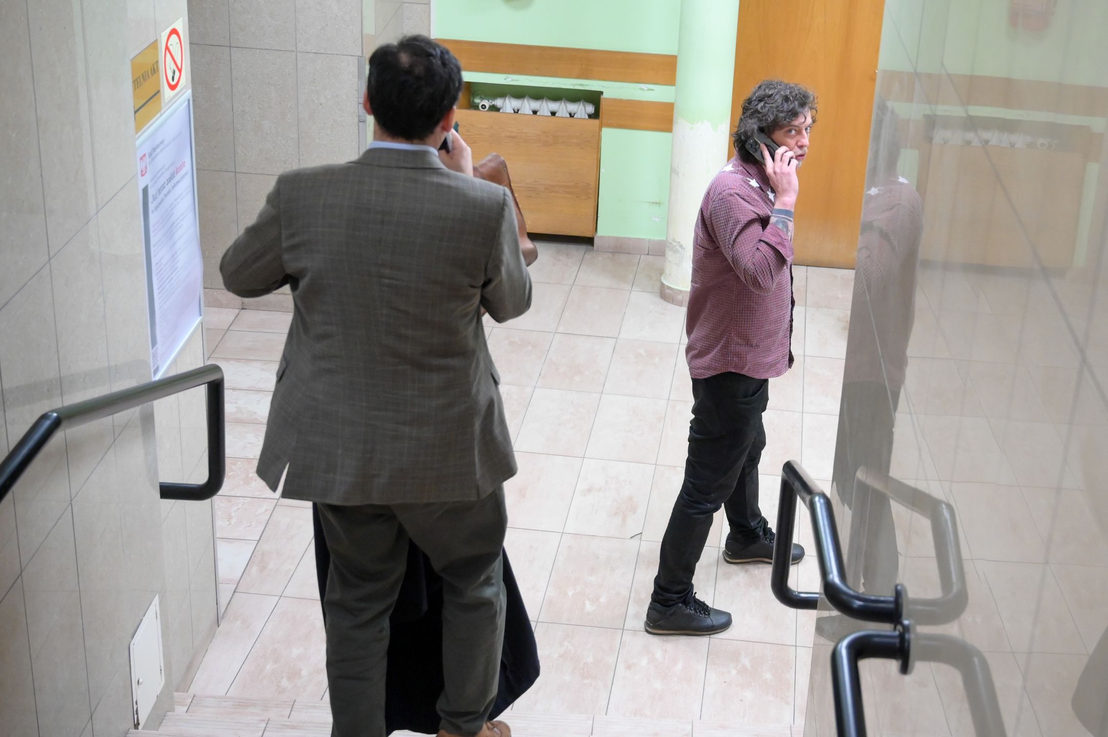 Emil Haidar w sądzie