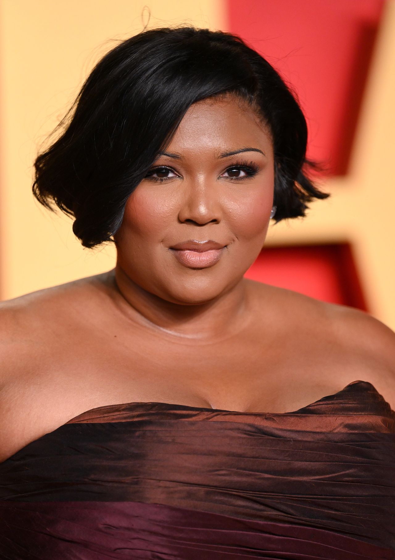 BEVERLY HILLS, CALIFORNIA - MARCH 10: Lizzo attends the 2024 Vanity Fair Oscar Party hosted by Radhika Jones at the Wallis Annenberg Center for the Performing Arts on March 10, 2024 in Beverly Hills, California. (Photo by Karwai Tang/WireImage)