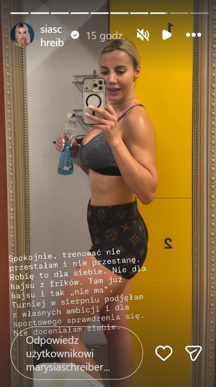 Marianna Schreiber pokazała formę