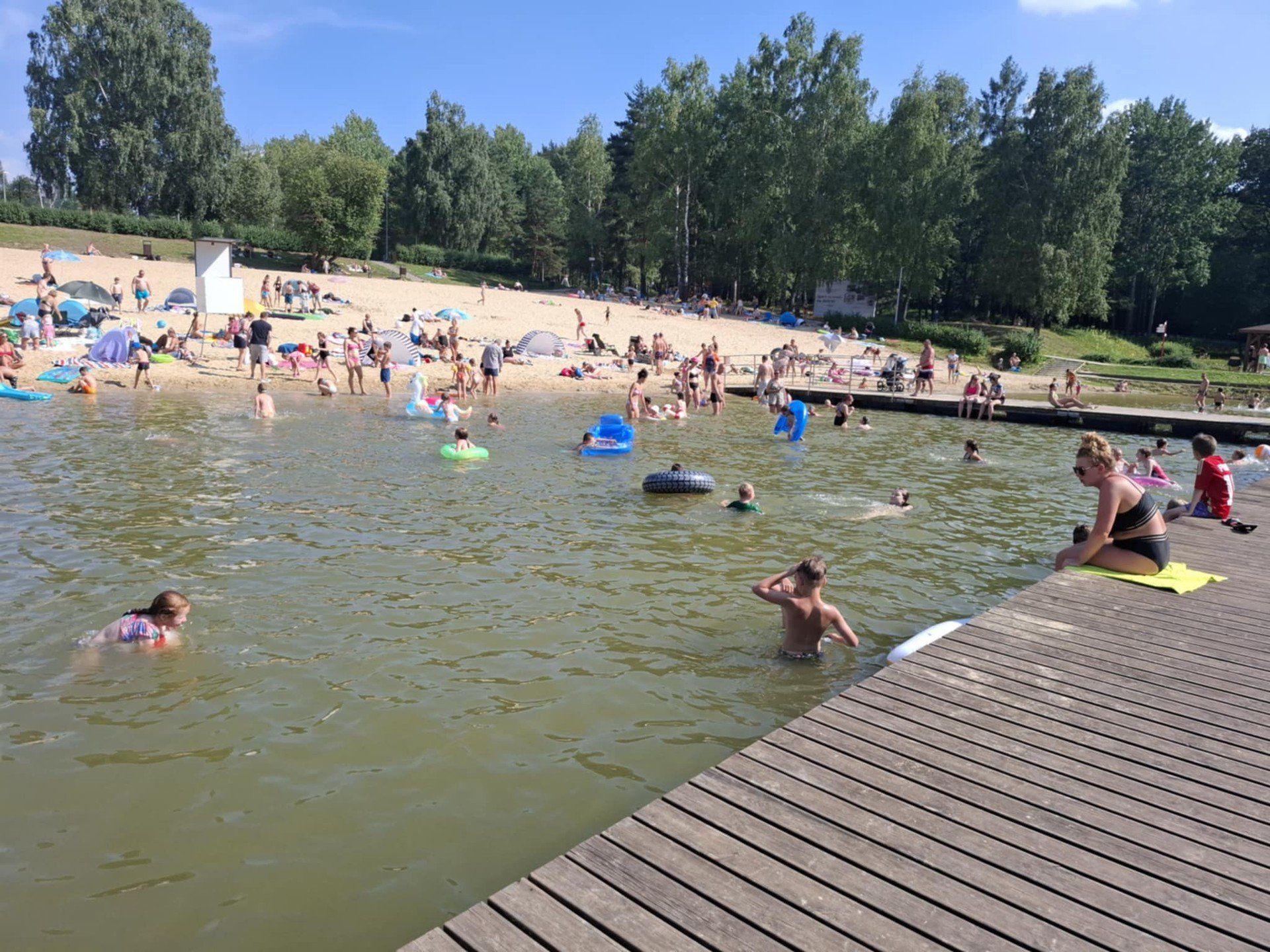 Na Malince jak nad morzem, tylko lepiej. Ciepła woda i bez paragonów grozy