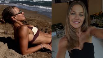 Anna Lewandowska rozpala zmysły internautów, okupując plażę w samym BIKINI