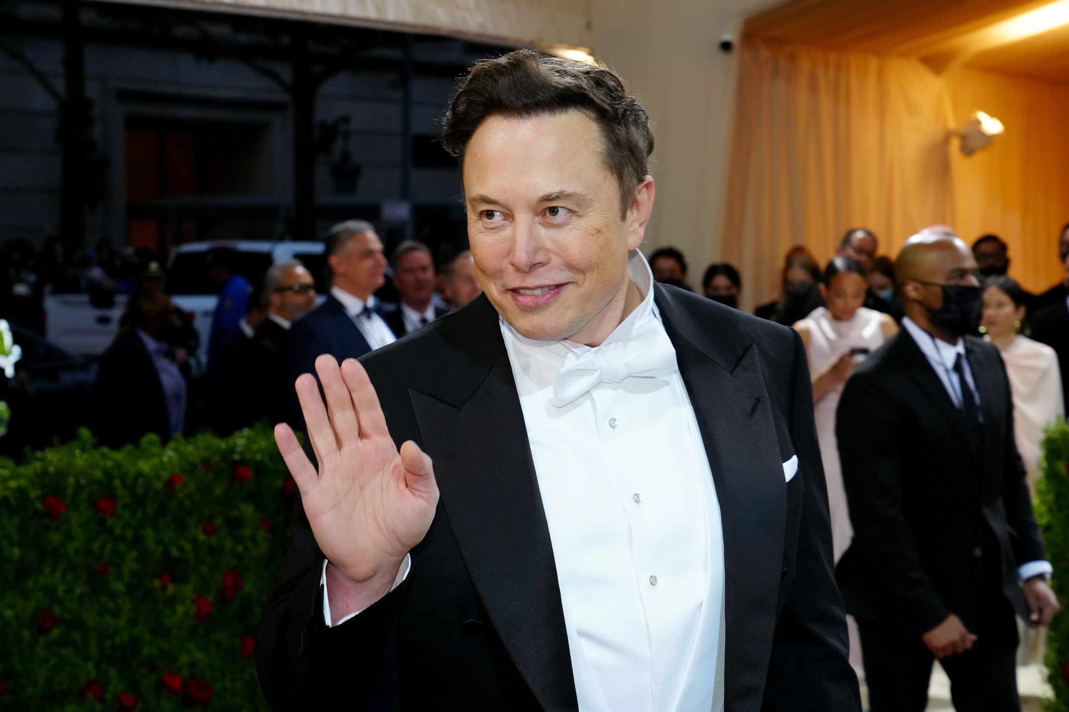Na zdjęciu Elon Musk